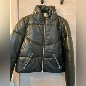 Leather Walter Baker Bomber Jacket